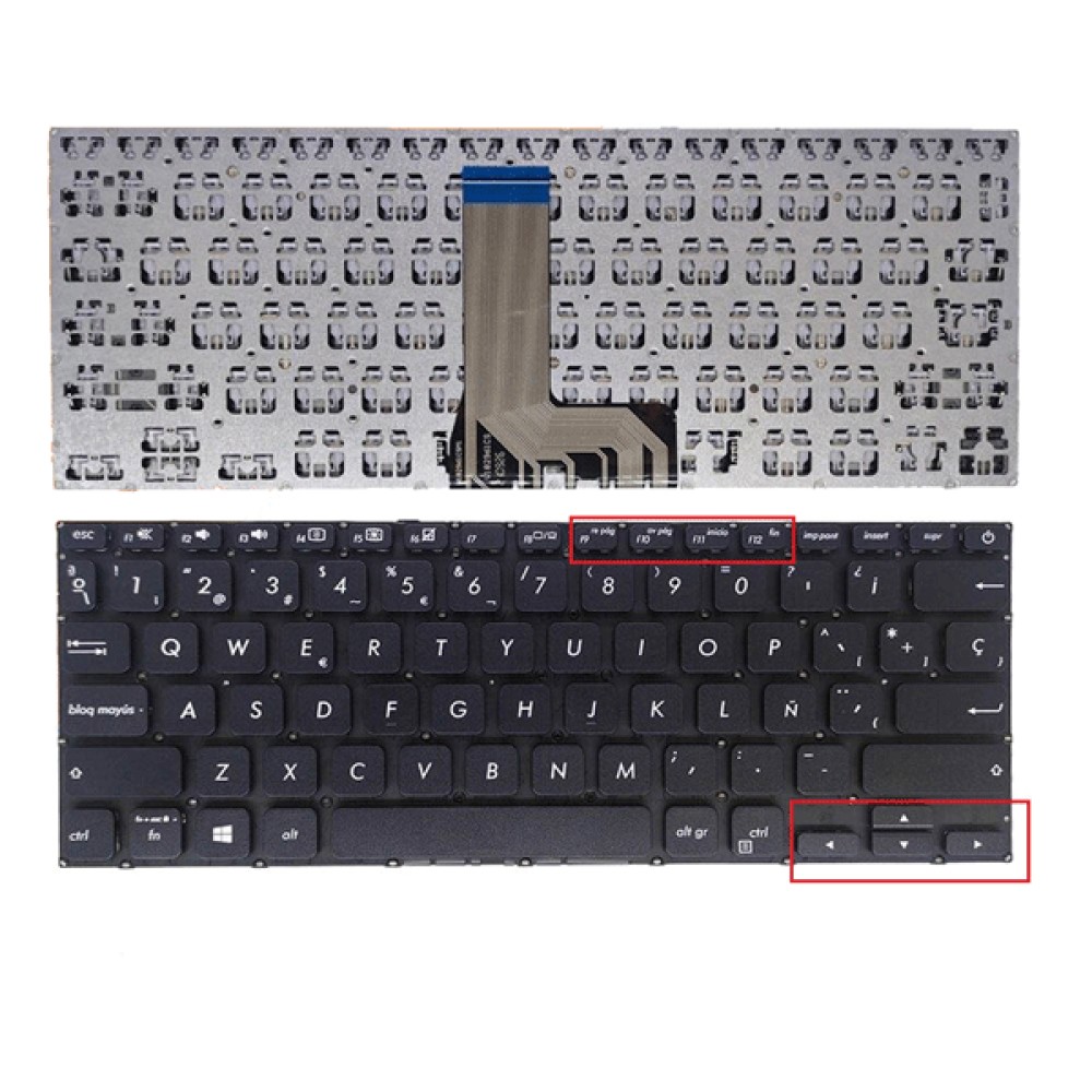 Bàn phím dùng cho Asus A412,X412,X412F,X412FA,X412U (Màu Đen)