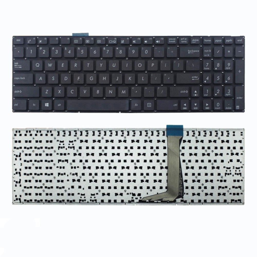Bàn phím dùng cho Asus E502,E502M,E502MA,E502S,E502SA,E502N,E502NA (Màu Đen)