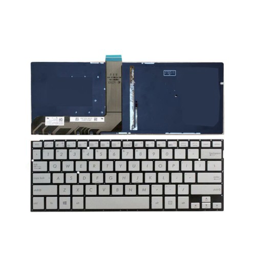 Bàn phím dùng cho Asus TP300L,Q302,Q304 (Màu bạc) Có đèn