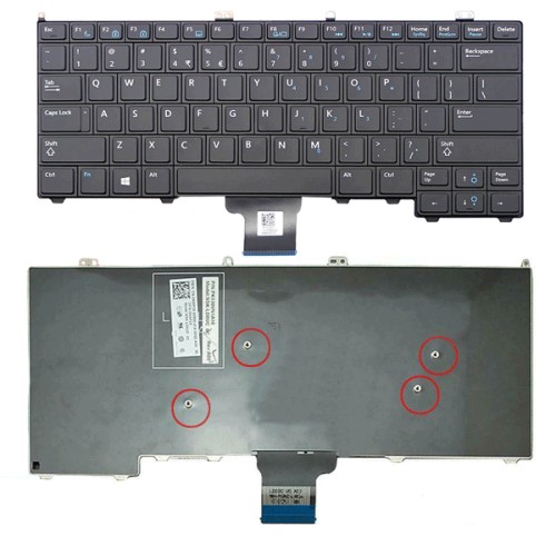 Bàn phím dùng cho Dell Latitude E7240,E7440