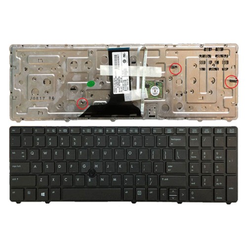 Bàn phím dùng cho Hp 8760W,8770W (Có Khung)