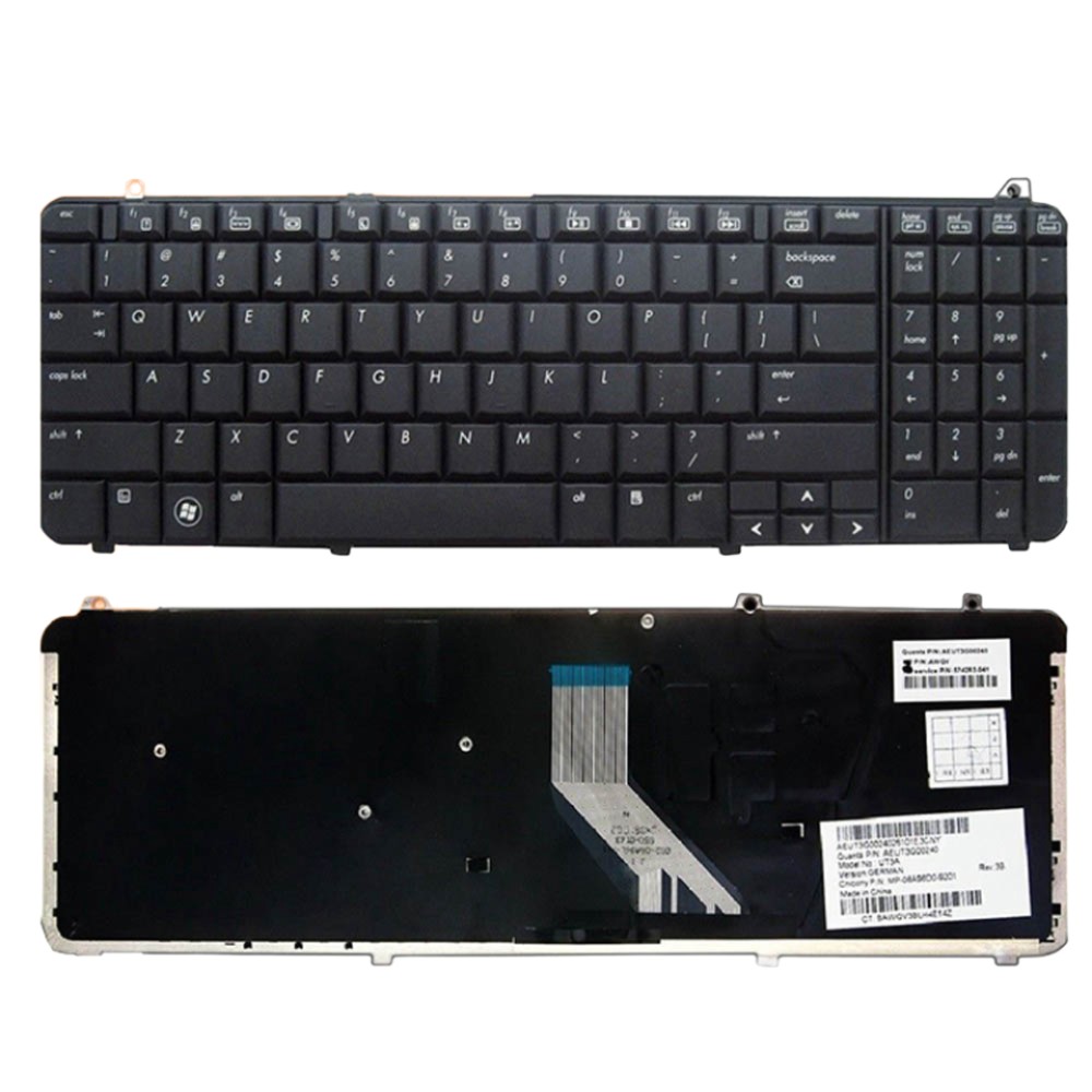 Bàn phím dùng cho Hp DV6-1000 (Màu Đen)
