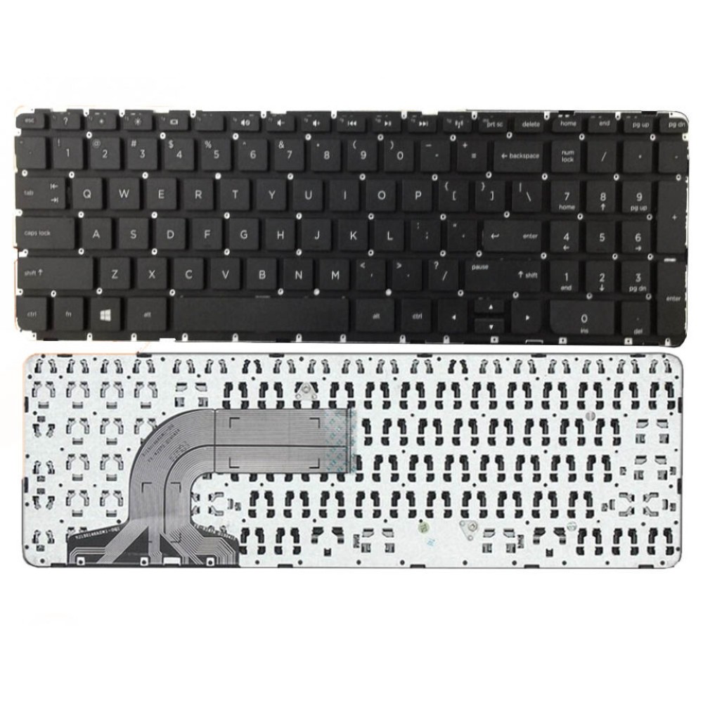 Bàn phím dùng cho Hp Pavilion 15E,15F,15N,15R,HP 250 G2,250 G3,255 G2,255 G3,256 G2,255 G3 (Màu Đen)