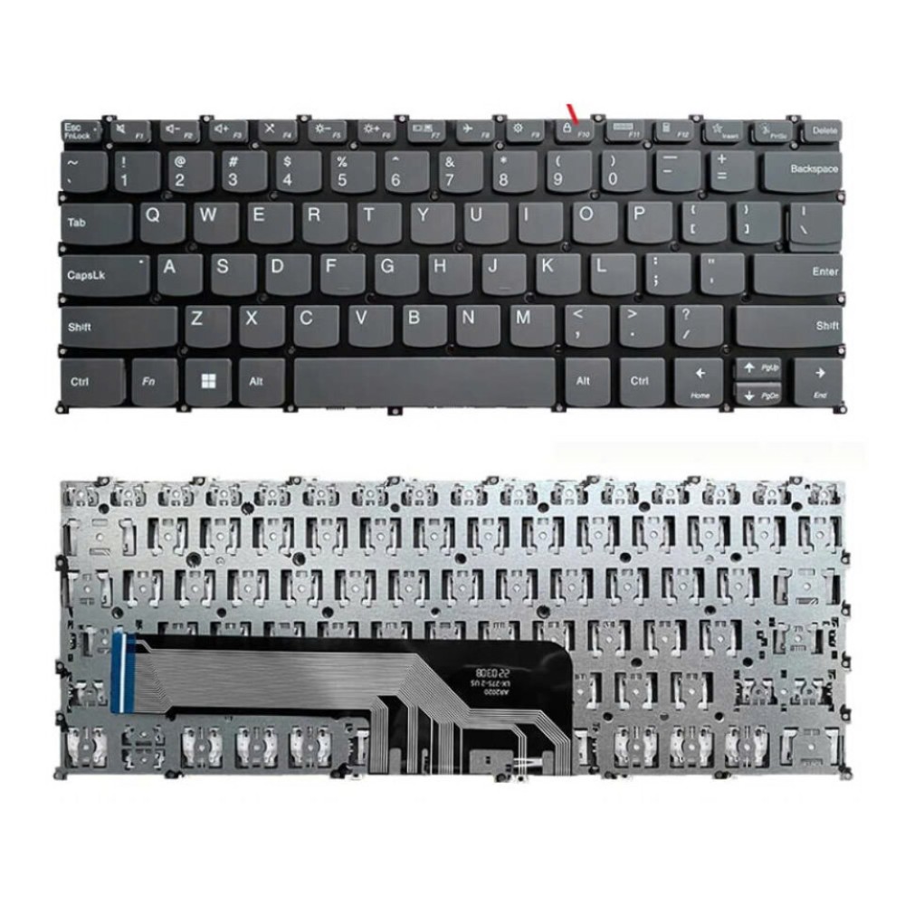 Bàn phím dùng cho Lenovo 14ARE,14IIL,14ALC,14ITL,14ACN6,14ITL6,14APH8,14S G2 ITL (Màu Xám)