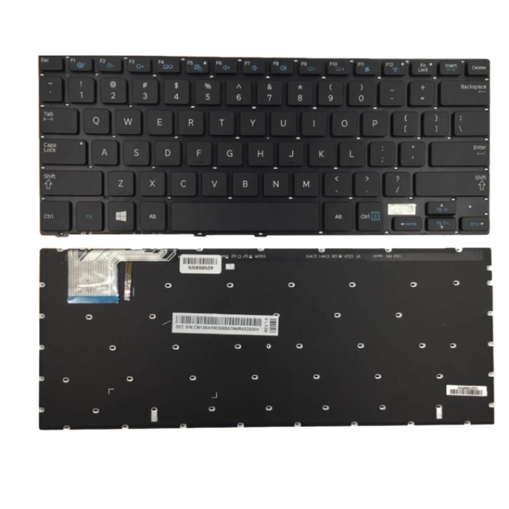 Bàn phím dùng cho Samsung 520U4C,730U3E,740U3E,905S3 (Màu Đen) Có Đèn