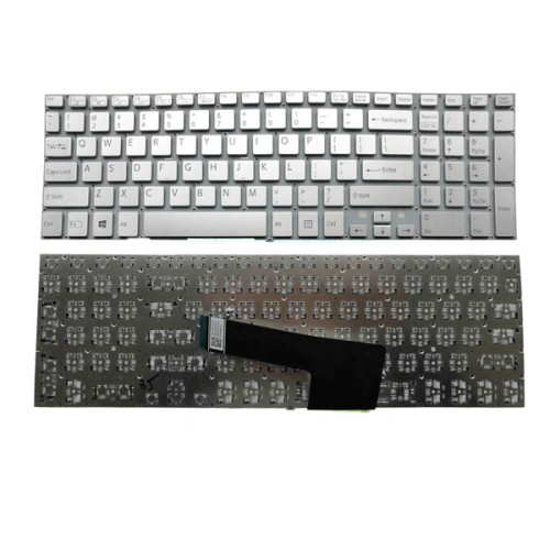 Bàn phím dùng cho Sony Fit15,SVF15,SVF15E (Màu Bạc)