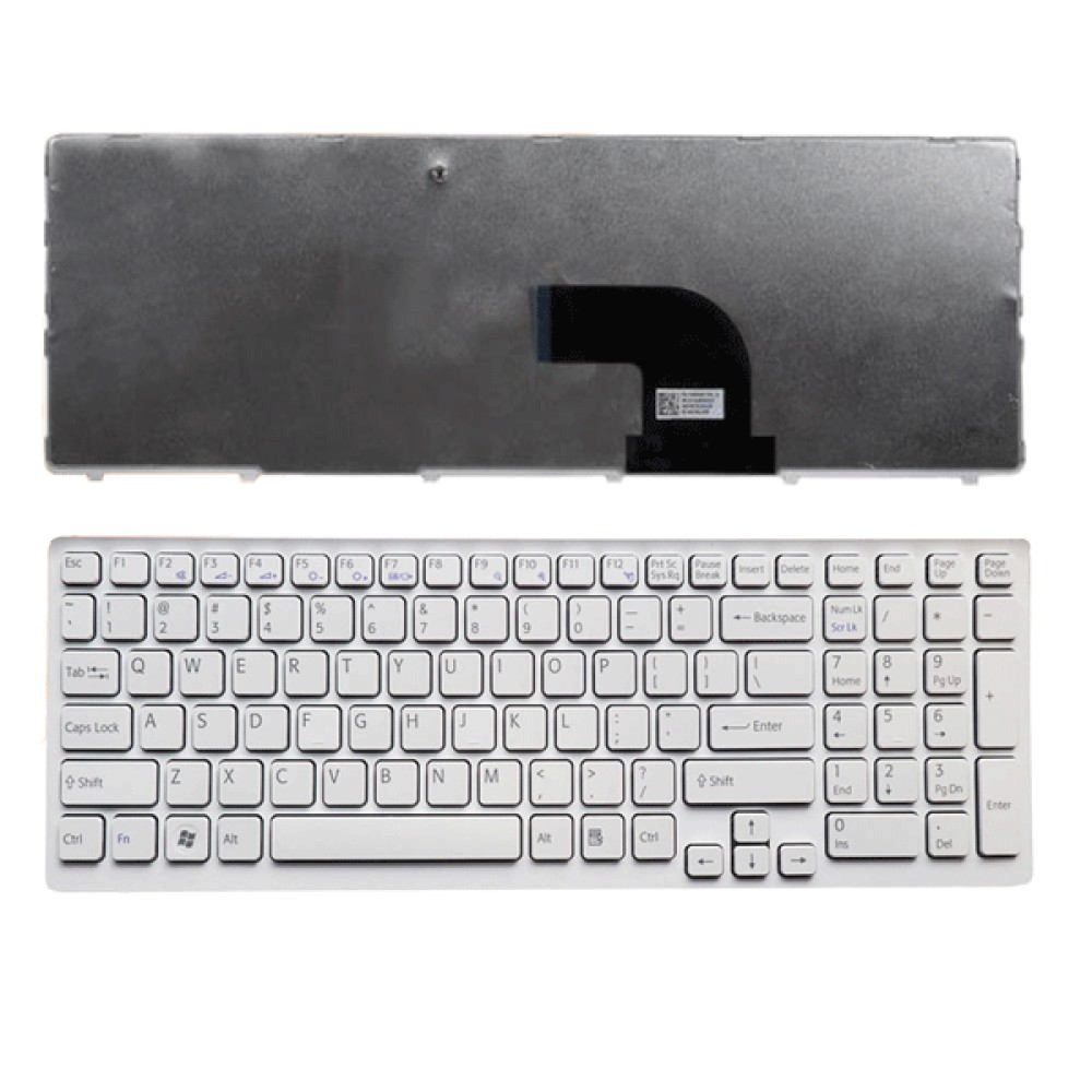 Bàn phím dùng cho Sony Sve-15,Sve-17 (Màu Trắng) Có Khung