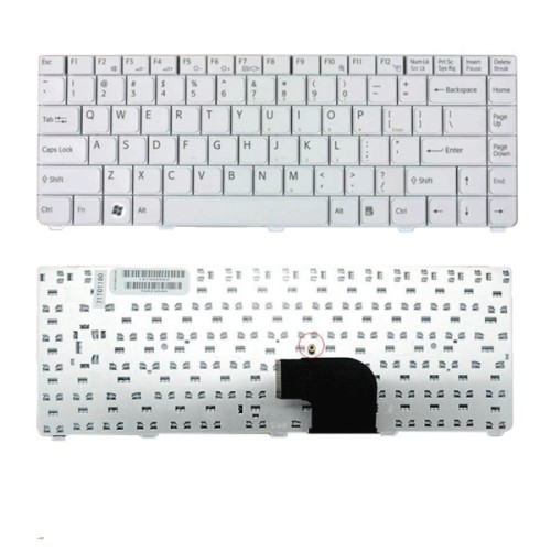 Bàn phím dùng cho Sony Vgn-C (Màu Trắng)