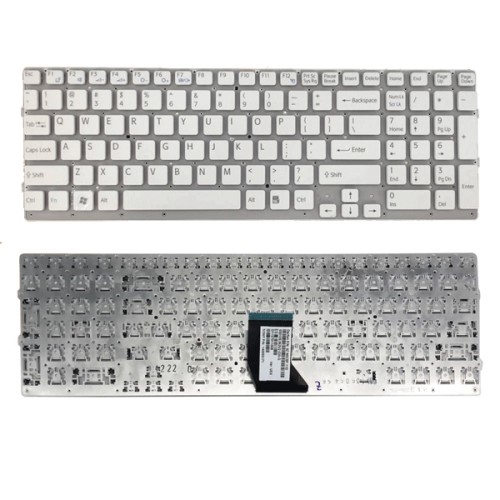 Bàn phím dùng cho Sony Vpc-CB (Màu Trắng)