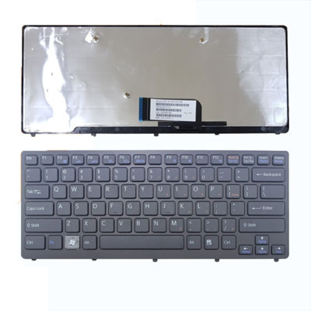 Bàn phím dùng cho Sony Vpc-CW (Màu Đen) Có Khung