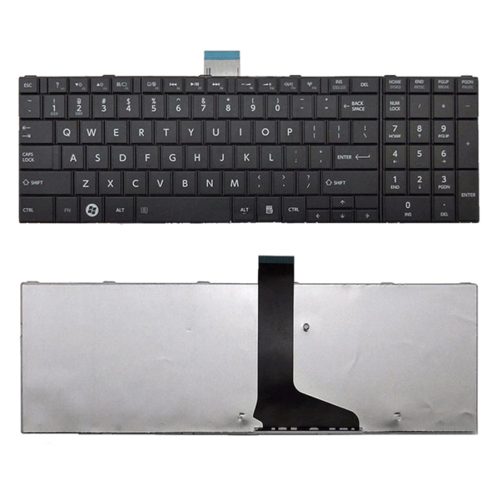 Bàn phím dùng cho Toshiba C850,C850D,C855,C855D,S55,L850,L850D,L855,L855D,L870,L875 (Màu Đen)