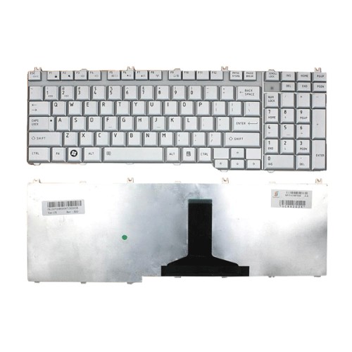 Bàn phím dùng cho Toshiba P200,P205,P300,P305,P305D P300, P305,L350,L355,L350,L355D,P500,P505,L505,L550,L555,A500,A505,A505D,Toshiba Qosimio G50,Qosimio X300, Qosimio X305,X200,X205 (Màu Bạc)