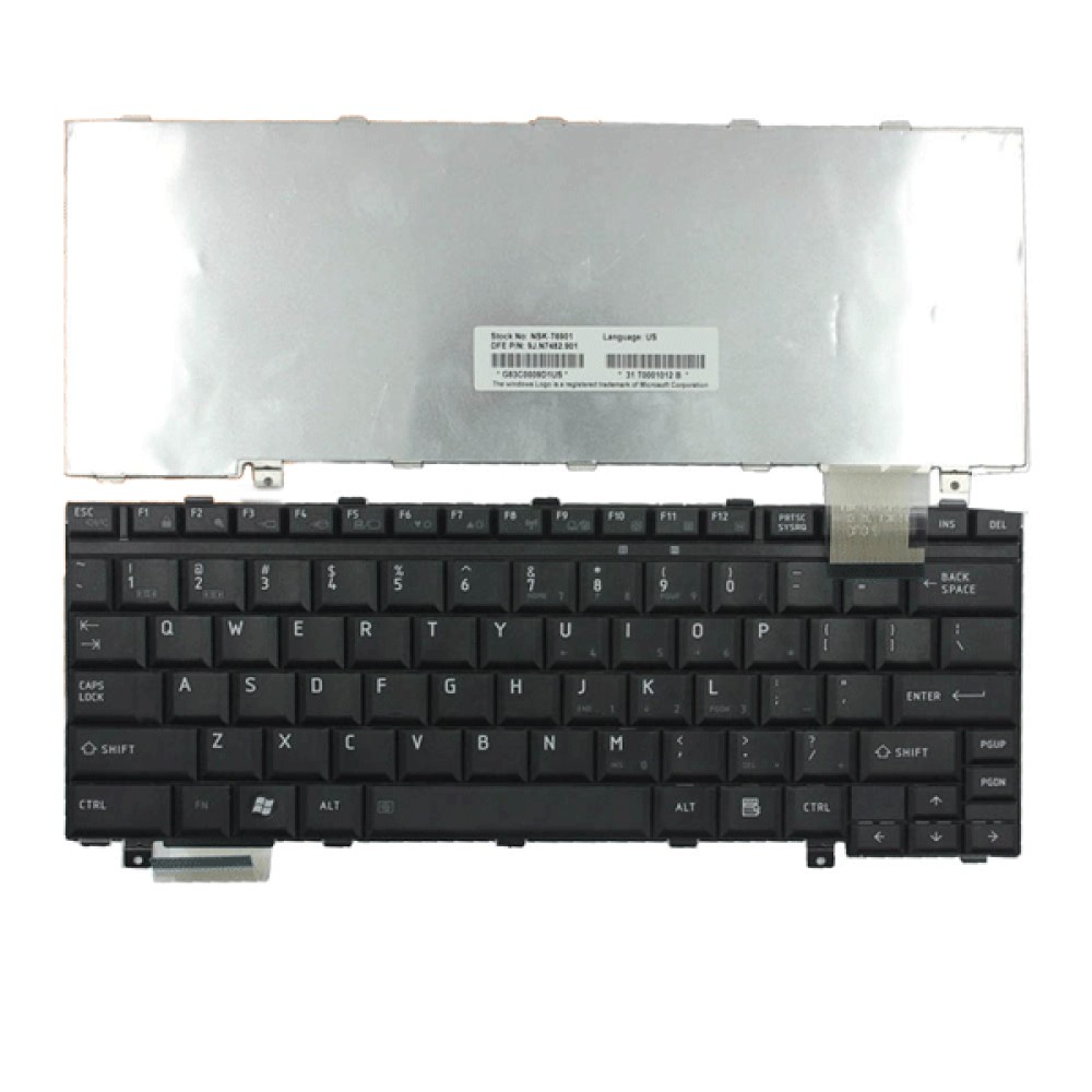 Bàn phím dùng cho Toshiba U300,U305,Portege M750,M700,M780 (Màu Đen)