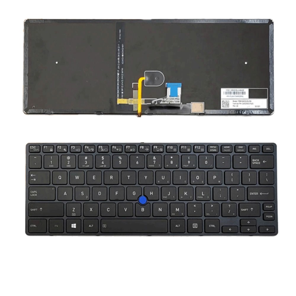 Bàn phím dùng cho Toshiba X30D,X30E,X40D (Có Đèn)