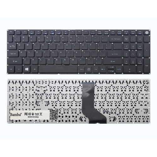 Bàn phím Tốt dùng cho Acer E5-522,E5-523,E5-573,E5-575,E5-722,F5-571,ES1-572,ES1-533,ES1-523,ES1-524,ES1-732 (Màu đen) Có đèn
