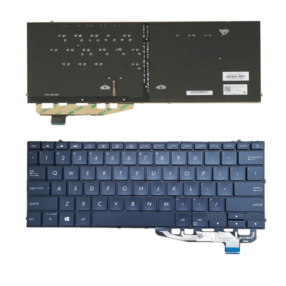 Bàn phím Tốt dùng cho Asus UX391U,UX391UA,UX391F,UX391FA (Màu Đỏ) Có Đèn