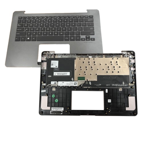 Bàn phím Tốt dùng cho Asus UX430UX430U,UX430UA,UX430UQ,UX430UN,U4100U (Nguyên bệ Màu Hồng +Phím đen) Có nút nguồn + Có đèn