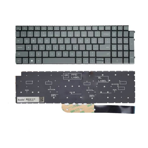 Bàn phím Tốt dùng cho Dell Inspiron 3510,3511,3515,5515,5510,3530,3535,7510,Dell Latitude 3520,3525,E3520,P108F,16Plus 7610, Dell vostro 5620,5625,7620 (Màu Xám)