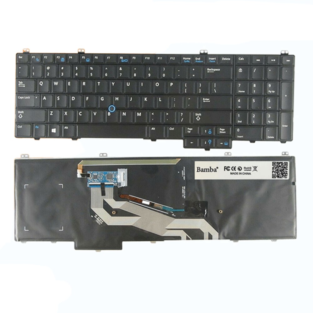 Bàn phím Tốt dùng cho Dell Latitude E5540 (Có Đèn)