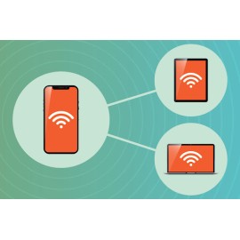 Phát wifi - chia sẻ wifi cho laptop từ điện thoại iPhone - Hướng dẫn từng bước