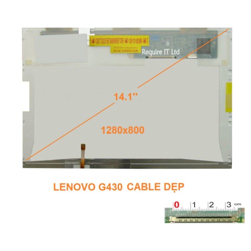 Màn hình 14.1 Led dùng cho Lenovo G430 (Cable dẹp)