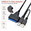Cáp đọc ổ cứng SATA 2.5 " (laptop)  3.5'' (PC) chuẩn USB 3.0