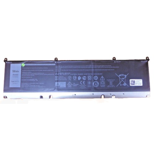 Pin dùng cho Dell G15 5510,5515,Vostro 16 7620, G15 5520, G15 5525, G15 5530, G16 7630, Precision 15 5570, Xps 9500,9510 (DVG8M,P8P1P,8FCTC) 56WH