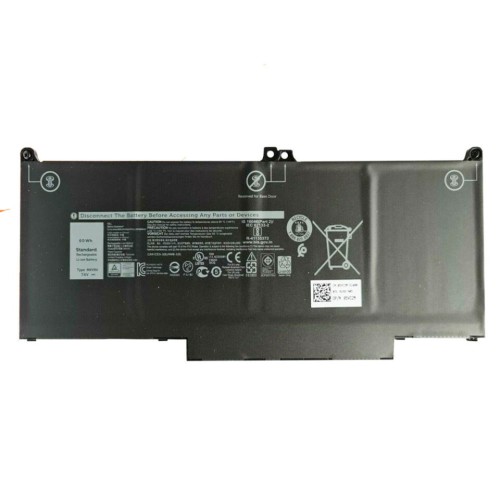 Pin dùng cho Dell Latitude 5300,5310,7300,7400,E5300,E5310,E7300,E7400,7306 2 in 1 (MXV9V,5VC2M,CR8V9) 60WH