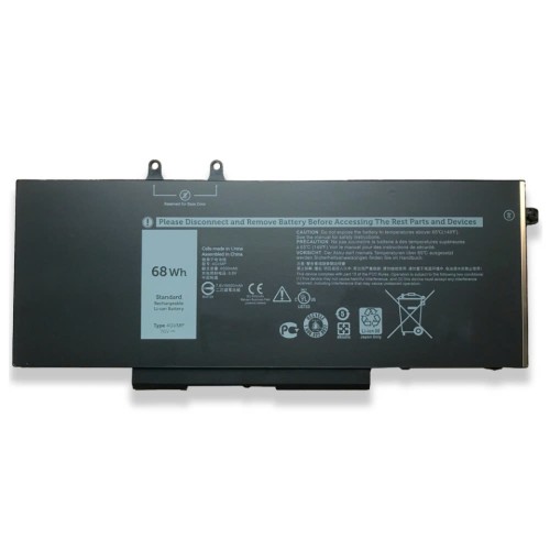 Pin dùng cho Dell Latitude 5400,5410,5411,5500,5510,M3540,Inspiron 7590,7591,7791 2 in 1,Precision 3540,3550 (4GVMP,RF7WM,WJDPW) 68WH
