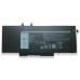 Pin dùng cho Dell Latitude 5400,5410,5411,5500,5510,M3540,Inspiron 7590,7591,7791 2 in 1,Precision 3540,3550 (4GVMP,RF7WM,WJDPW) 68WH