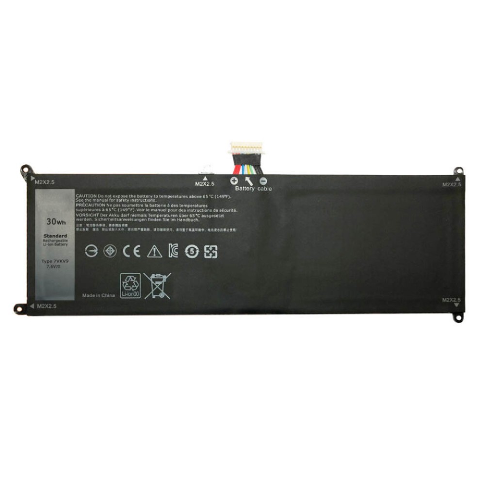 Pin dùng cho Dell Latitude 7275,Xps 9250 (7VKV9)