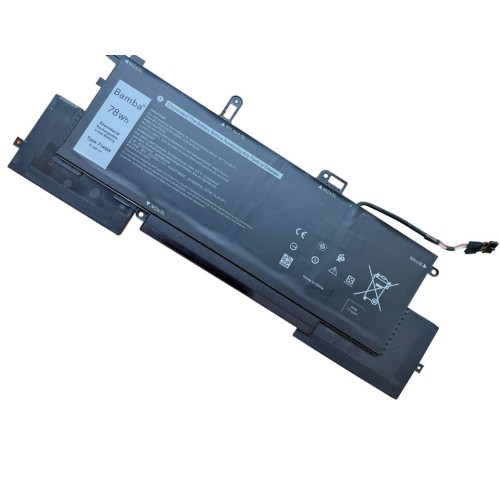 Pin dùng cho Dell Latitude 7400 2 in 1, 9410 2 IN 1 (0G8F6M,NF2MW) 52Wh