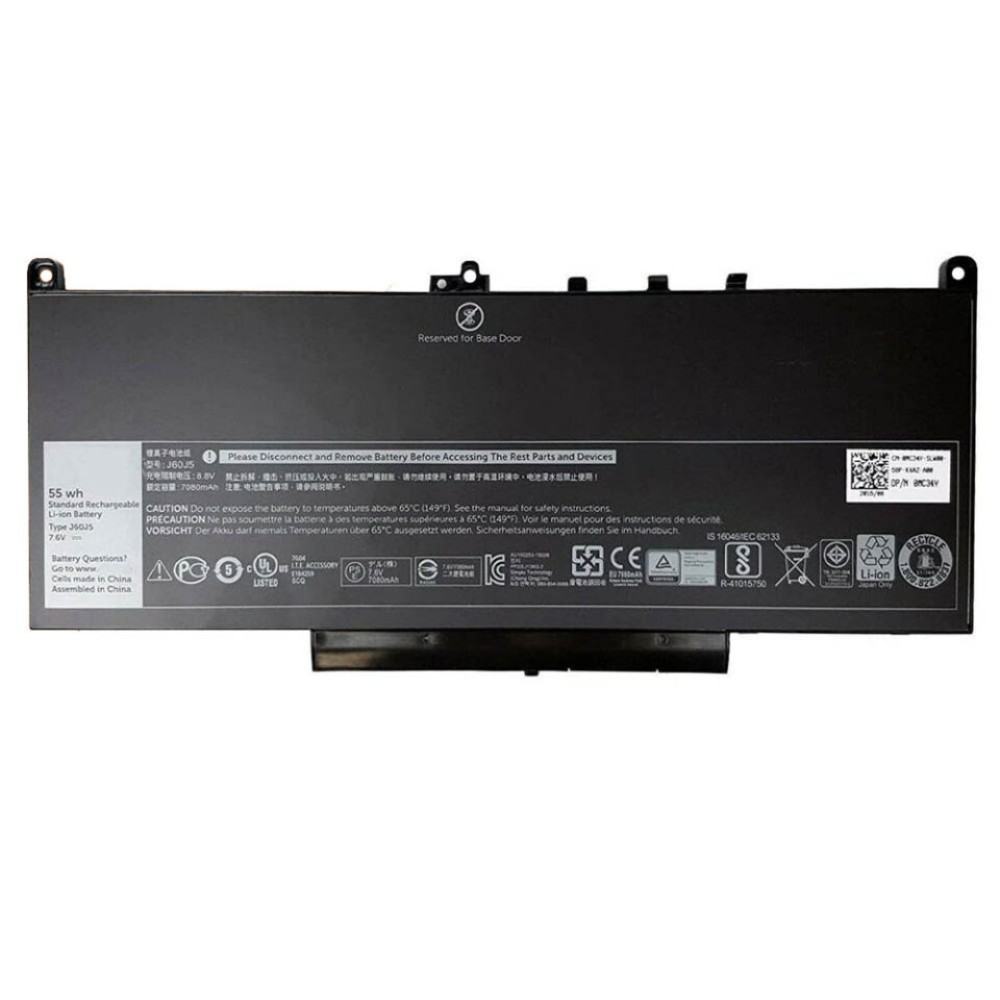Pin dùng cho Dell Latitude E7270,E7470 (J60J5) 55WH