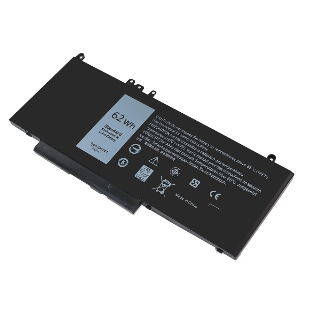 Pin dùng cho Dell Precision 3510,Latitude E5450,E5470,E5550,E5570 (6MT4T,R0TMP,FDX8T,WTG3T,TXF9M K3JK9,79VRK,R9XM) 62WH
