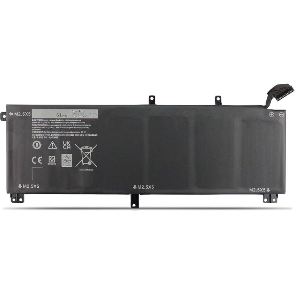 Pin dùng cho Dell Precision M3800,Xps 9530 (T0TRM,61WHR,Y758W,H76MY) 61WH