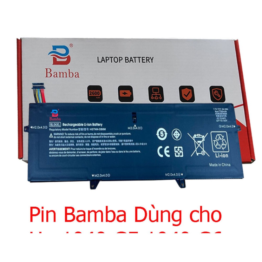Pin dùng cho Hp 1040 G5,1040 G6 (BL04XL)