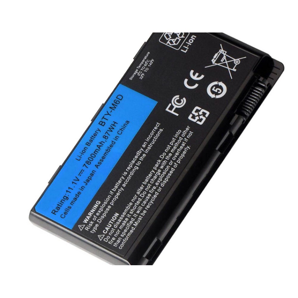 Pin dùng cho Msi GT60,GX60,GT70,GT660,GX660,GT680,GT780 (BTY-M6D)