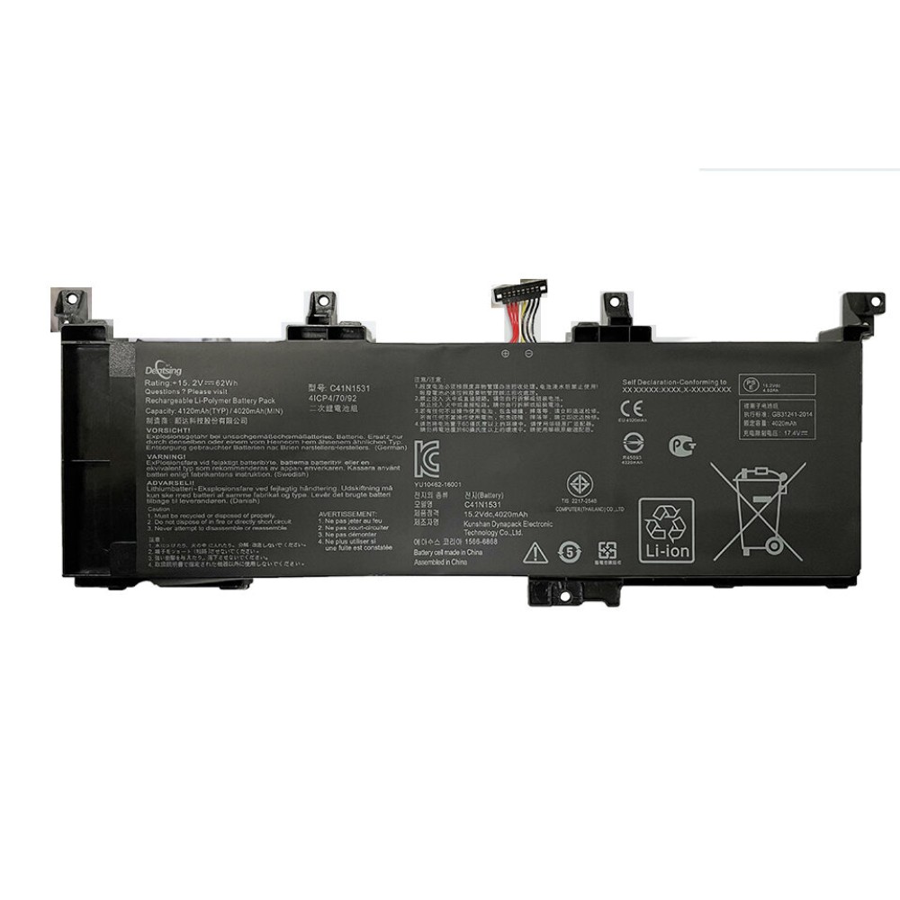 Pin Tốt dùng cho Asus GL502VS,GL502VY (C41N1531)