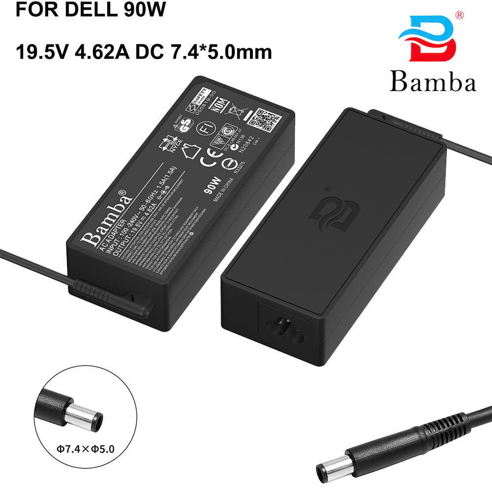 Cục Sạc 19.5V-4.62A (Đầu Kim) Cho Laptop Dell Latitude E6420,E6440,E6220,E6320,E5420,E5430,E6330,E6520,E5530,E5450,E7450,E7470,E5500,E5510,E5410,E5300,E5440,E6400,M2400,M4400,M4500,E6410,E6510,XT3,E7240,E7440,Inspiron 1420,1520,M1330,1521,1525,3010,4010,5