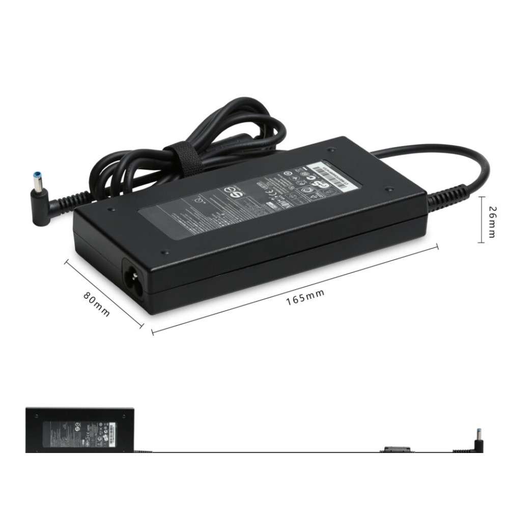 Cục Sạc 19.5V-7.7A (Đầu Kim nhỏ) Slim Cho Laptop Hp 15CB