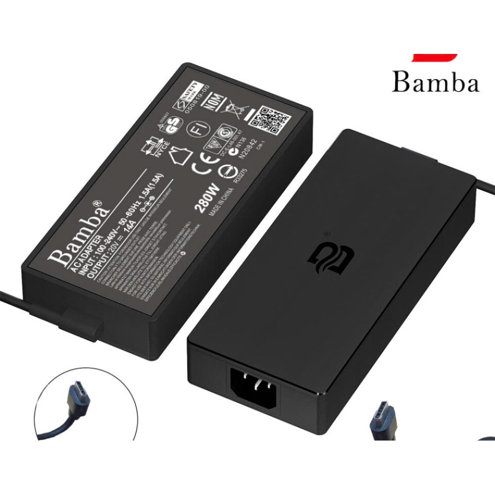 Cục Sạc Tốt 20V-14A Cho Laptop Msi GS77,GP76,GP66,GE76,GE66,Raider WE76,CreatorPro Z17,Z16P,Z16, X17