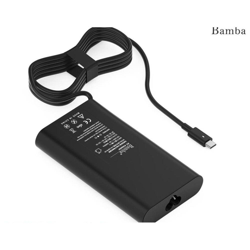 Cục Sạc Tốt 20V-6.5A Usb C (Ovan) Cho Laptop Dell Xps 15-9500,9510,9575,Dell Xps 17-9700,9710,Dell Inspiron 16- 7620,7630,Dell Precision 3480,3490,3580,3581,3590,3591,5480,5490,5680,5690, Dell Latitude 3450,3550,5340,5350,5440,5450,5455,5540,5550,7340,735