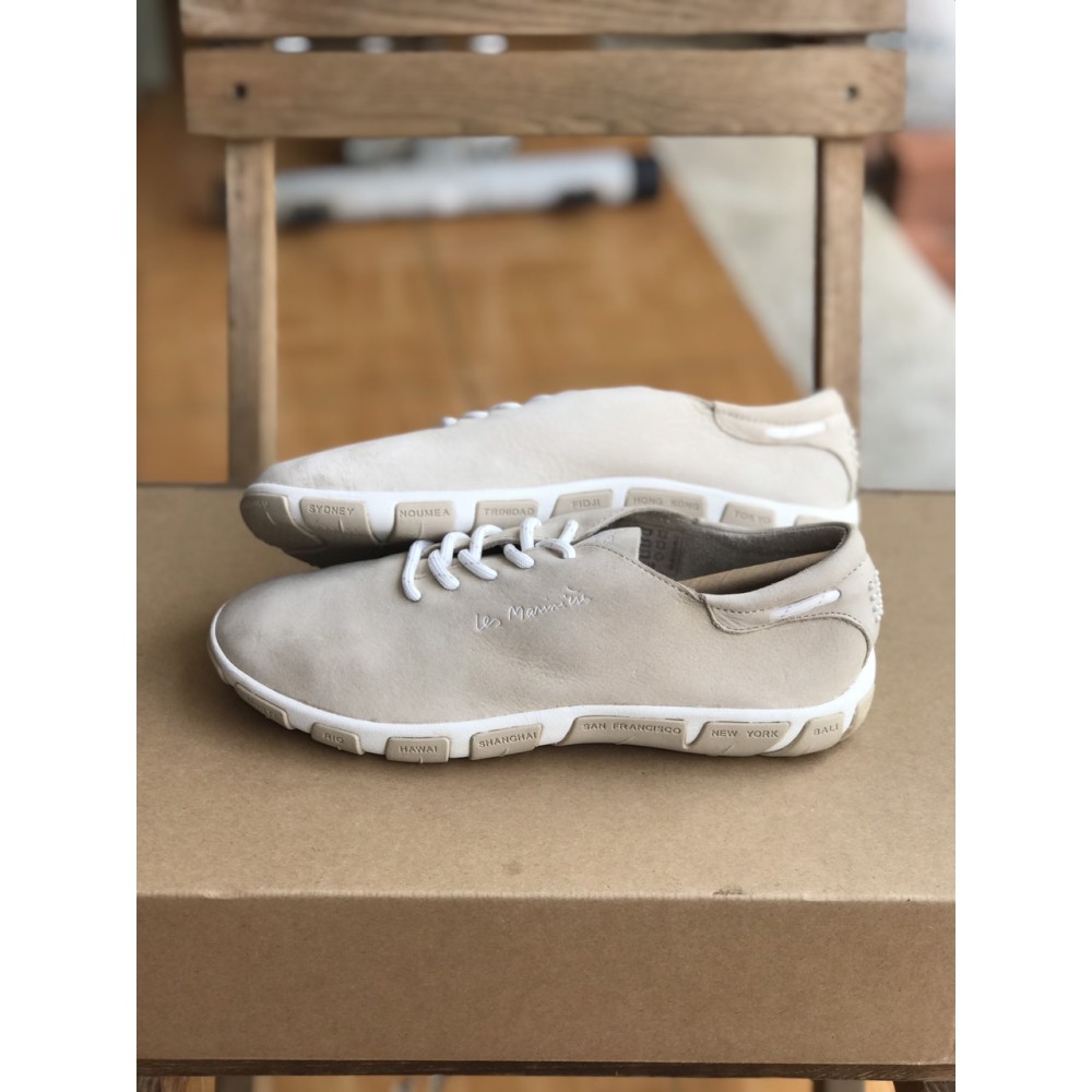 Jazaru - Đỏ cam nhạt Kangaroo, da lộn nguyên miếng, size 37 - Giày thể thao, Giày chính hãng, Giày Pháp