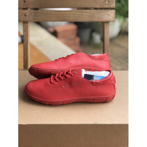 Jazaru - Đỏ hoa hồng , da nguyên miếng, size 37 - Giày thể thao, Giày chính hãng, Giày Pháp