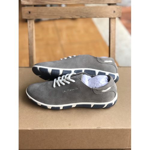 Jazaru - Xám chiến hạm , da lộn nguyên miếng, size 37 - Giày thể thao, Giày chính hãng, Giày Pháp