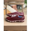 Jazaru - Đỏ cherry, da nguyên miếng, size 37 - Giày thể thao, Giày chính hãng, Giày Pháp