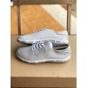Jazaru - Xám Pastel , da nguyên miếng, size 37 - Giày thể thao, Giày chính hãng, Giày Pháp