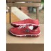 Jazaru - Đỏ thanh long (họa tiết dừa), da nguyên miếng, size 37 - Giày thể thao, Giày chính hãng, Giày Pháp