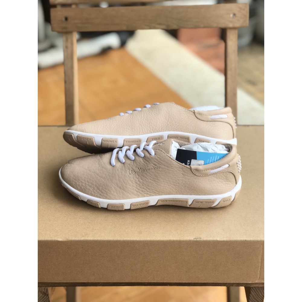 Jazaru - Hồng muối , da nguyên miếng, size 37 - Giày thể thao, Giày chính hãng, Giày Pháp