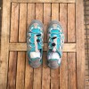 Giày thể thao, Giày chính hãng, Giày Pháp, Sandal kín, dép thể thao ngoài trời  - Jazgrip - Size 37 | bê xanh | da